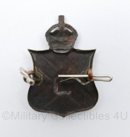 WW2 Britse of Canadese cap badge  - 4 x 3 cm -  origineel