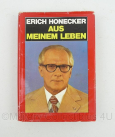 Naslagwerk DDR NVA Erich Honecker Aus Meinem Leben 1982