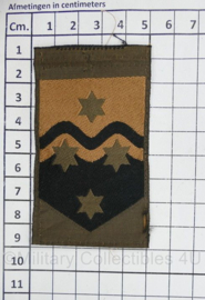 Defensie mouw embleem Nationaal Logistiek Commando - zonder klittenband - 8,5 x 5 cm - origineel