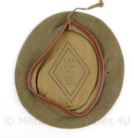 WO2 Canadees model baret - 56 cm. - origineel naoorlogs