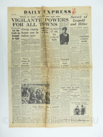 Daily Express krant - 21 May 1945 - origineel