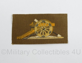 WW2 British Artillery patch - 8 x 4,5 cm - origineel