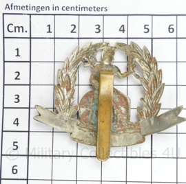 WO2 Britse Cap badge The Norfolk Regiment  - 6 x 5 cm - origineel