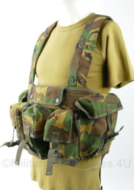 Defensie en KMARNS Korps Mariniers chestrig DPM Woodland - merk Web-Tex - gebruikt - origineel