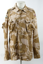 Britse leger Jacket Combat Lightweight Desert DPM camo uniform jas - maat 190/104 - gedragen - origineel