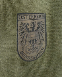 Oostenrijkse Bundesheer Trui met ronde hals - 104 cm borstomtrek - origineel