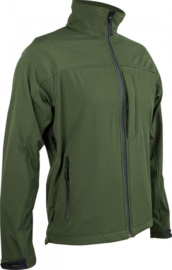 Softshell jas Odin Olive green Highlander - maat Large - licht gedragen - origineel