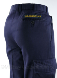 Nederlandse Brandweer broek met logo- merk Welotex Schiedam - maat 44 - gedragen - origineel