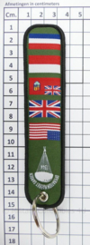 Sleutelhanger Market Garden 75 jaar 1944-2019 - 15 x 3 cm - nieuw