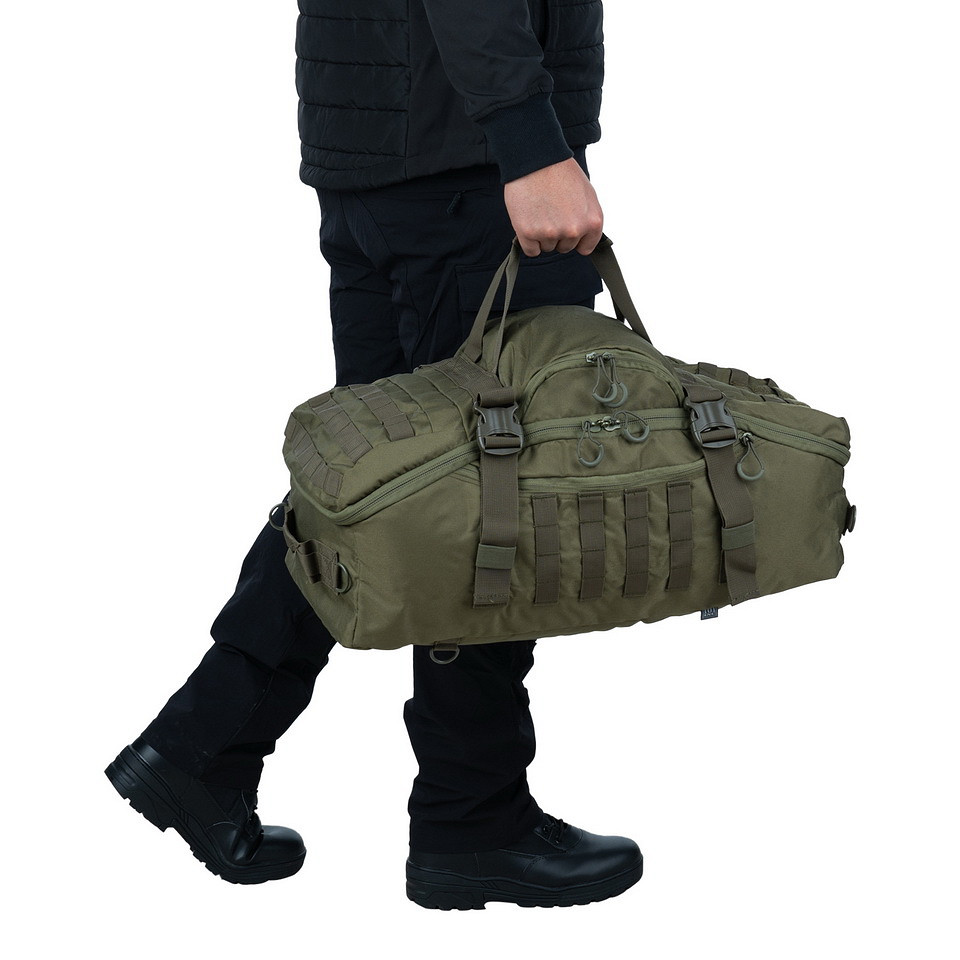 Tactical Weekend tas 80 Liter (3in1) - GROEN of ZWART