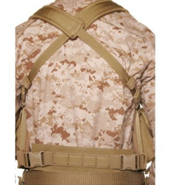 Blackhawk Commando Chest Harness - Coyote Tan - NIEUW