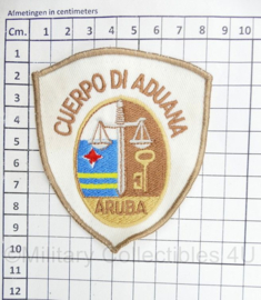 Aruba Douane embleem Cuerpo di Aduana Aruba  - 9 x 8 cm - origineel