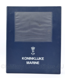 Koninklijke Marine ringband 4 rings - zonder inhoud - 31 x 24 x 4,5 cm - origineel