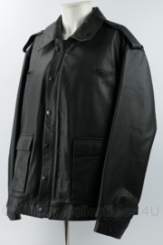 Politie kleding leder