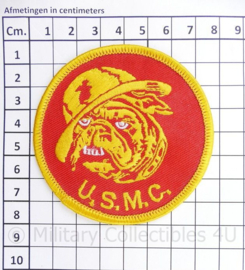 USMC US Marine Corps WW1 Bulldog USMC patch - diameter 8 cm - replica