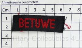 MVO straatnaam PAAR  Betuwe - 6 x 2 cm - origineel