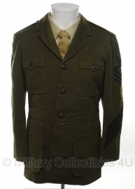 USMC US Marine Corps uniform 24 jaar in dienst - size 37 - rang Chief patty officer - zeldzame Navy uitvoering!