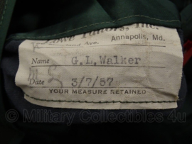 US Army Class A jacket 5th army 1957 - met veel medailles!- maat Medium - origineel