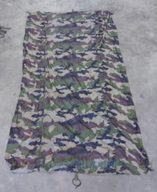 Franse leger Woodland DICHTE hangmat met CCE camo dak ongebruikt - - origineel