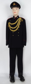 KL Veld Artillerie uniform set jaren 50 "officier", jasje, broek, pet, koord - maat 41-4 - origineel
