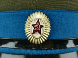 Russische Leger luchtmacht platte pet met insigne - maat 53 - origineel