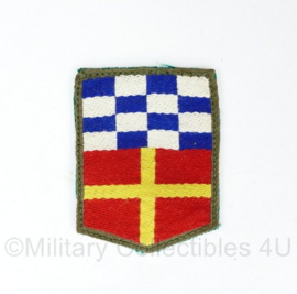 Natres Korps Nationale Reserve eenheid embleem vorig model - gevouwen - 5 x 4 cm - origineel