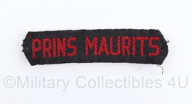 MVO straatnaam Regiment Prins Maurits - origineel