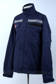 DB damesjas met reflectie en klittenband voor rugstrook - Goretex - maat L - donkerblauw - Nieuw