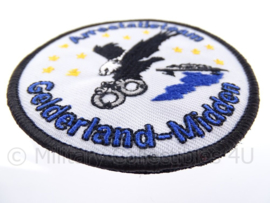 Arrestatieteam Gelderland-Midden embleem - met klittenband - diameter 9 cm