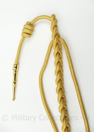 Goudkleurige nestel - 76 cm lang - nieuw in verpakking