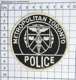 Canadese Toronto Metropolian Police patch - diameter 8,6 cm - origineel