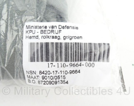 Nederlandse leger rolkraaghemd foliage KOUD WEER - nieuw in verpakking - maat 6575/9505 of 8090/8595 - origineel