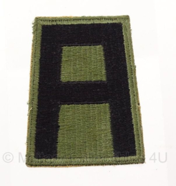 WO2 US 5th Army embleem - 5 x 7,5 cm - origineel