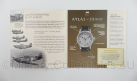 Atlas Pilot Watch Collection Model WO2 Pools No 303 Polish Squadron RAF Hurry MK1 - NIEUW - replica