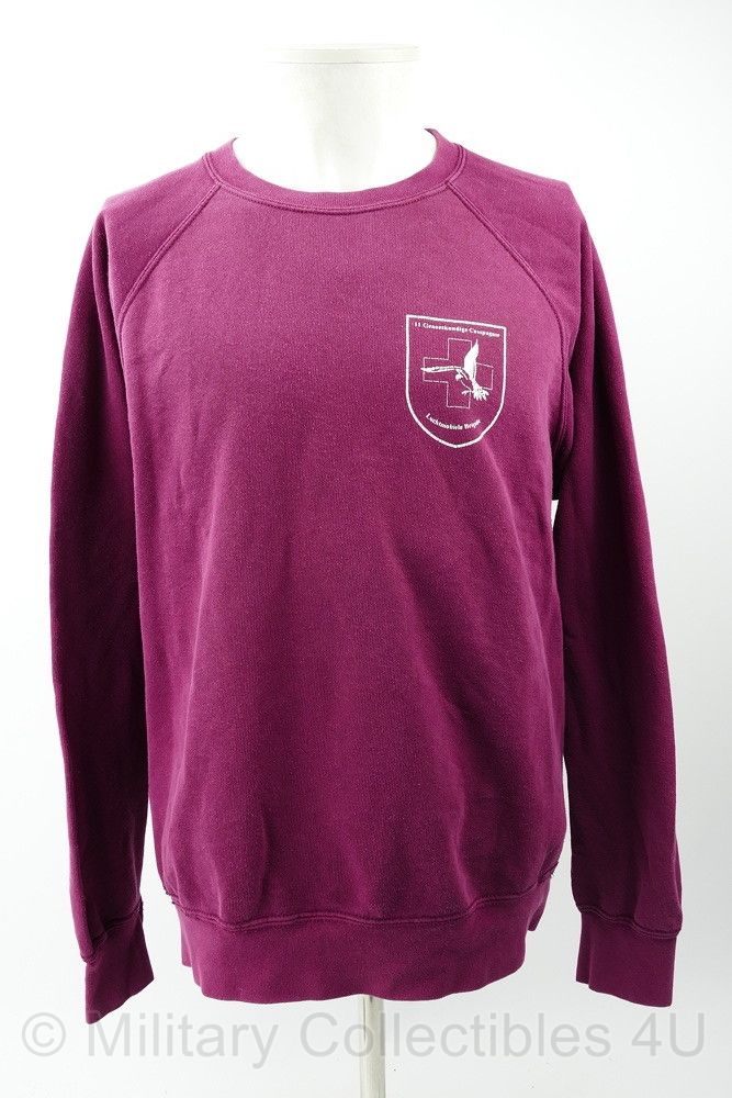 Sweater 11 MEDCOY Air Assault 11 Geneeskundige Compagnie Luchtmobiele brigade - maat Large - - origineel