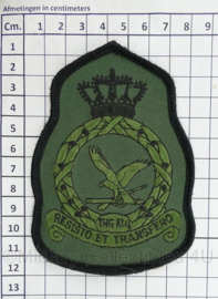 Klu embleem THGklu Tactische Helikopter GroepKLu - 12 x 8 cm -  origineel