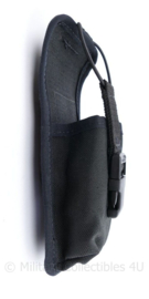 Britse Politie zwarte portofoon koppeltas - merk MIA - 7,5 x 5 x 19 cm - NIEUW - origineel