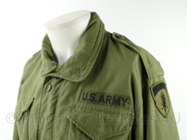US Army M65 cold weather coat 1979 M65 parka groen- maat Small Regular  - gedragen - origineel