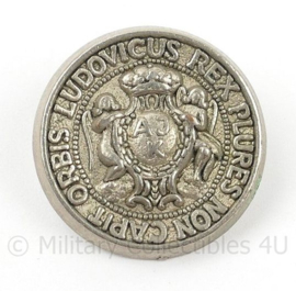 Set van 4 knopen vintage knopen Ludovicus Rex Plures Non Capit Orbis - diameter 2½ cm - origineel
