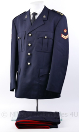 Korps Mariniers Barathea uniformset met broek - rang Korporaal  - Maat 46K -  Origineel