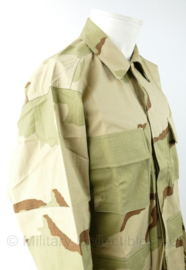 US Army BDU DESERT uniform jas RIPSTOP merk Teesar. - NIEUW - maat Large-Regular tm. XXL regular