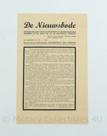 krant de Nieuwsbode - 7 juli 1945 - origineel