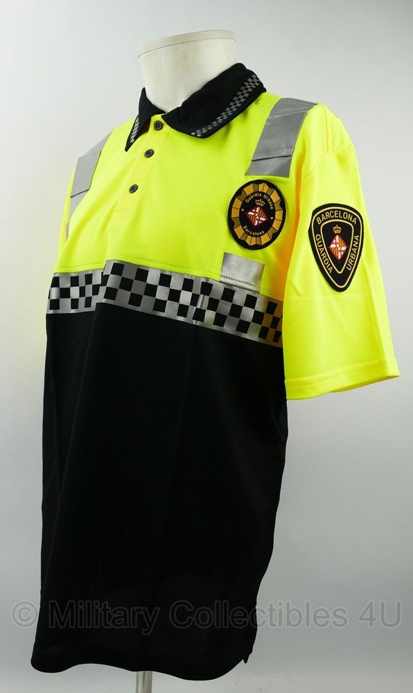 Spaanse politie polo Barcelona Guardia Urbana - maat Large - nieuw in de verpakking - origineel