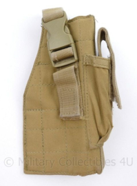 Defensie en US Army MOLLE holster coyote - 12 x 2,5 x 20 cm - origineel