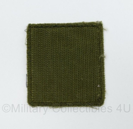 Defensie Staf NATCO Staf Nationaal Commando borstembleem - met klittenband - 5 x 5 cm - origineel