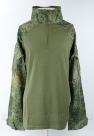 Combatshirt Fr NFP Green Perm. brandwerend met Permetrine  - model met rits middenvoor - maat Large - nieuw in verpakking - origineel