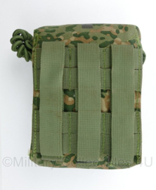 Defensie NFP Multi camo Opbouwtas Persoonlijk GNK IFAK geneeskundige dienst tas met inhoud - gebruikt - 18 x 14 x 6 cm - origineel