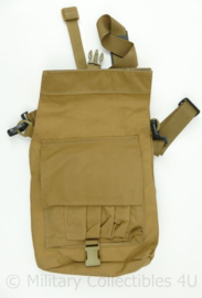 KL Profile Equipment AMF12 gasmaskertas coyote - 27½ x 27 x 7½ cm - nieuwstaat - origineel