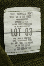 US Army scarf neckwear Men's OG-208 sjaal  - 120 x 21 cm - origineel US Army
