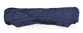 Politie parka kraag donkerblauw - 53 x 0,5 x 13 cm - origineel